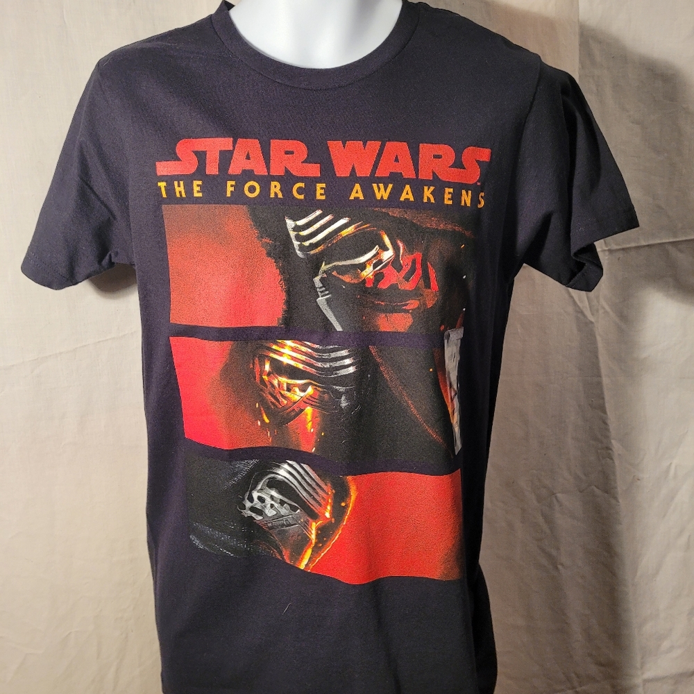 Star Wars Kylo Ren The Force Awakens Black Tee Shirt